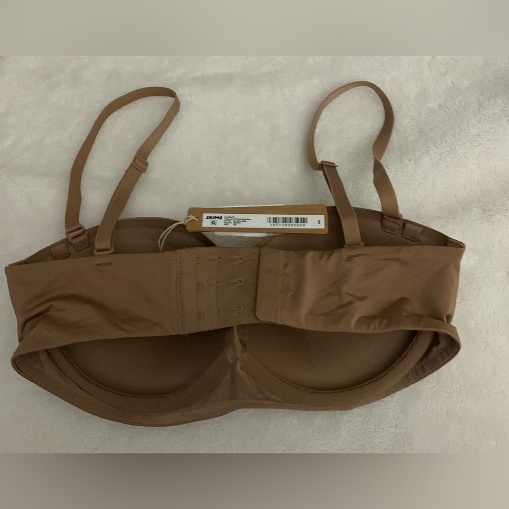 SKIMS ULTIMATE PUSH UP STRAPLESS BRA(Come W/Adjustable Straps)SIENNA-32C-BNWT - Picture 7 of 9